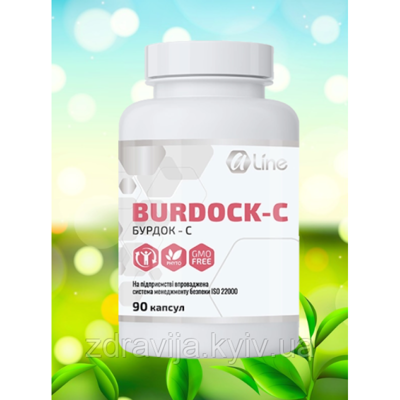 Бурдок-С — нормалізація обміну речовин, рівня глюкози, сприяє зниженню ваги