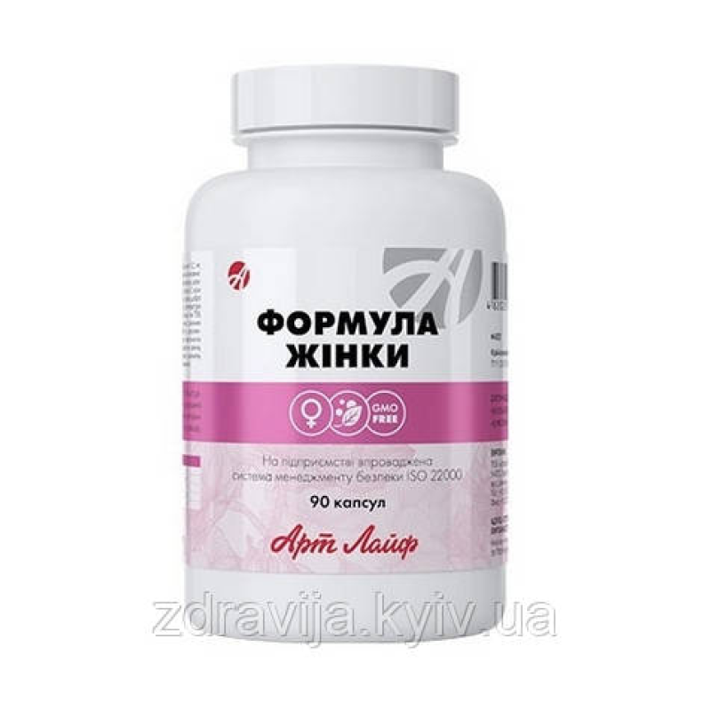 Формула жінки (90) — негормональний, ПМС, клімакс, порушення циклу, остеопороз, підвищена збудливість