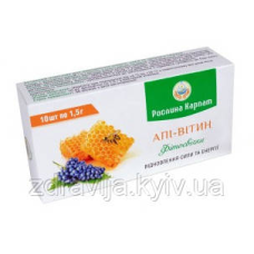 Апі-вітін — Фітосвічки відновлення і нормалізація функціонування органів